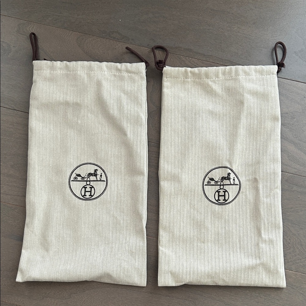 Hermès Beige Dust Bags Set